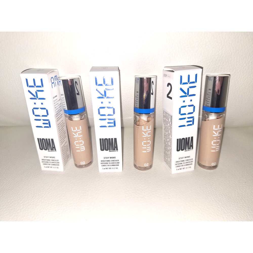 UOMA Stay Woke Concealer Fair Lady T2 - Fullsize & Authentic 3 pieces